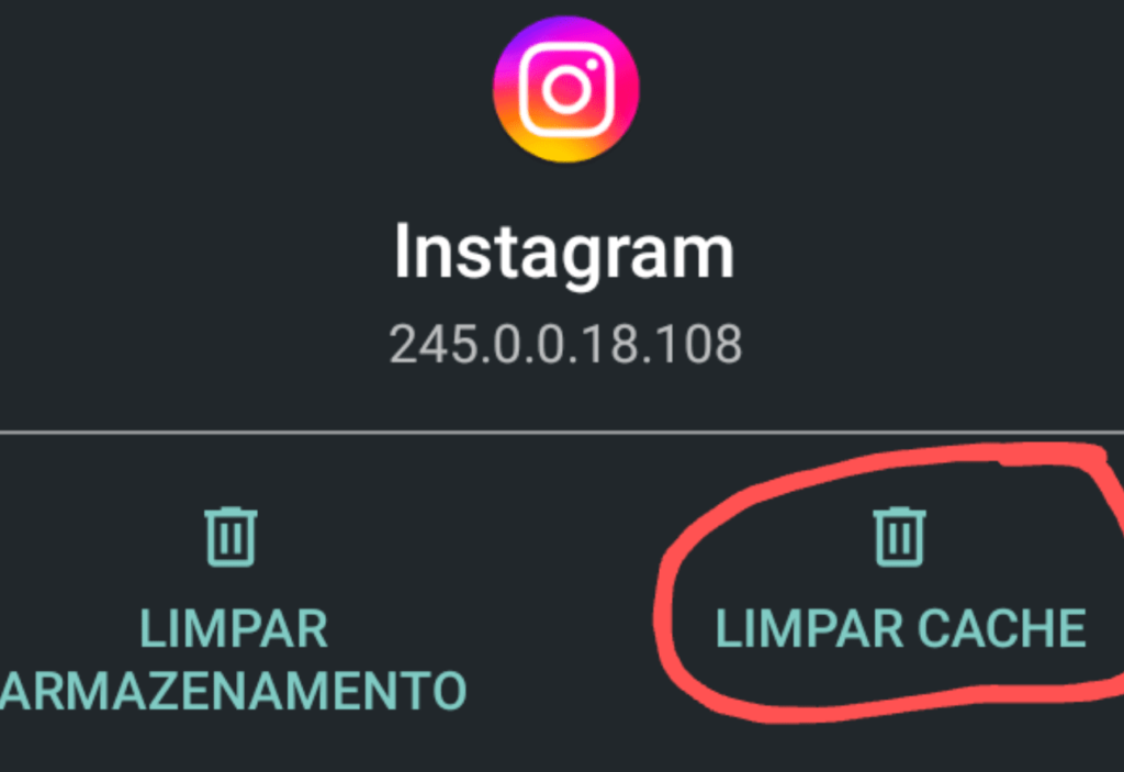 como limpar cache do instagram no celular android e no iPhone