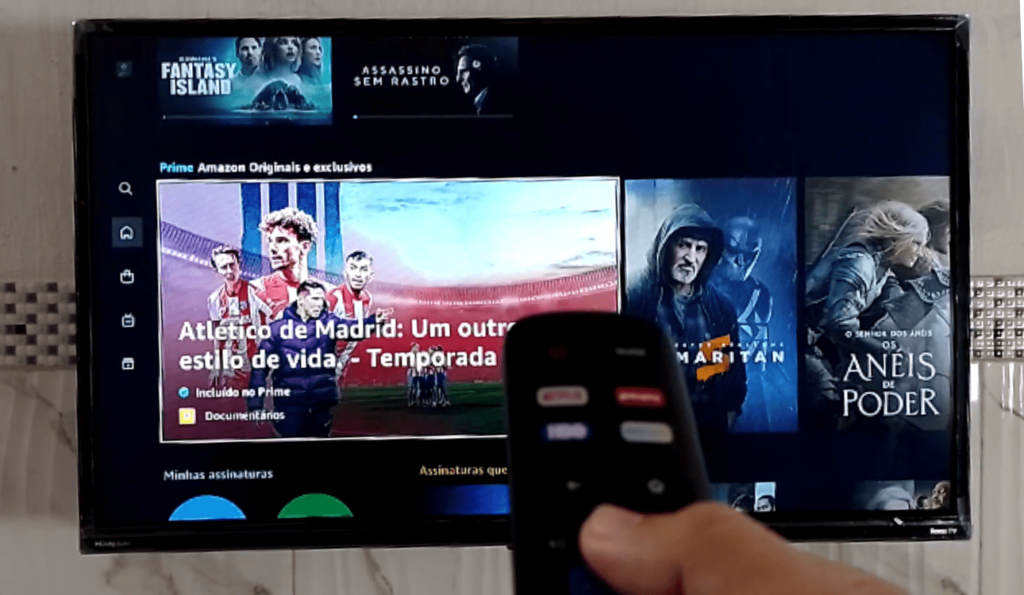 Como mudar o idioma dos filmes no Amazon Prime VĂdeo