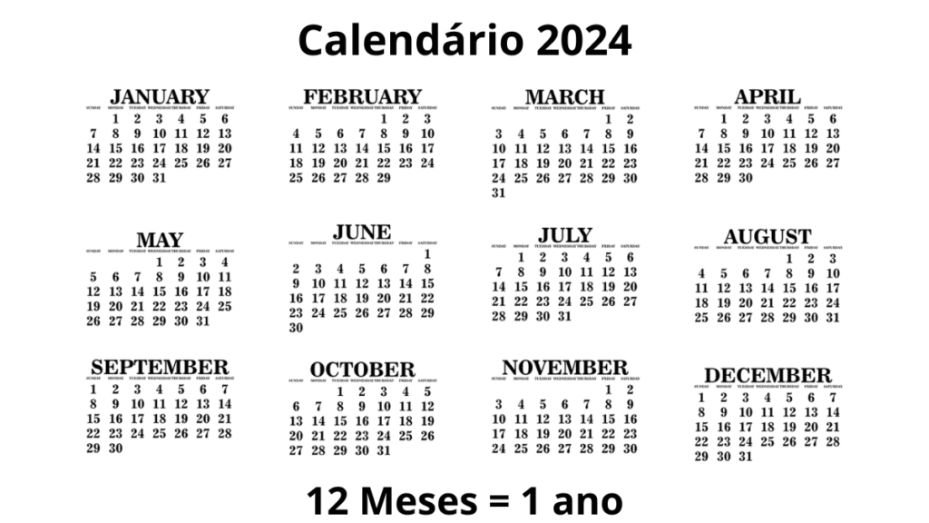 12 meses são quantos anos