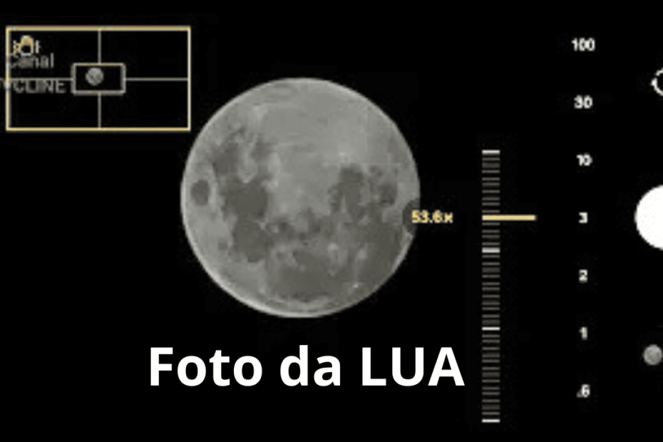 como tirar foto da lua com celular