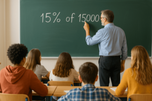 Quanto é 15% de 15000